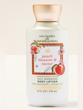 Bath and body works Vera Bradley Peach Blossom & Nectar body lotion